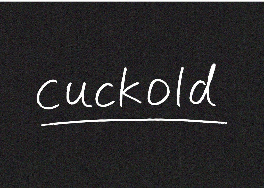 Cuckold spelling black board
